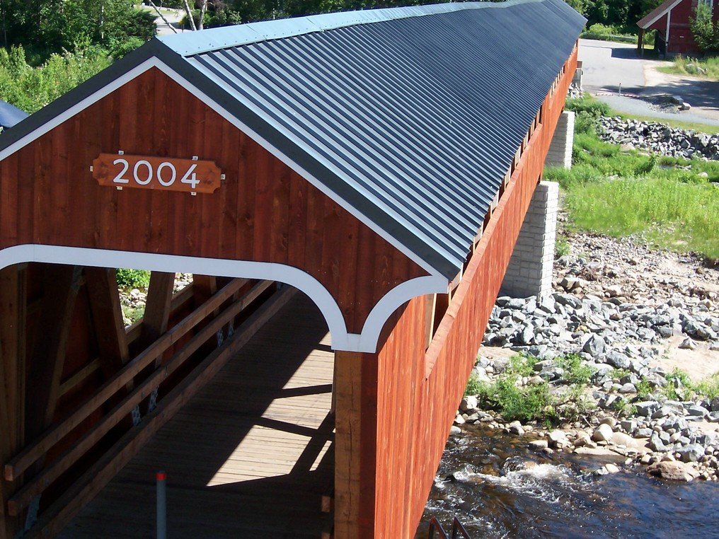 Littleton, NH : covered bridge littleton nh