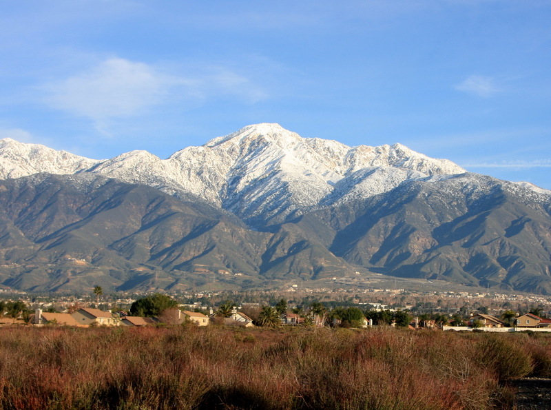 Rancho Cucamonga, CA: View from the future Central Park