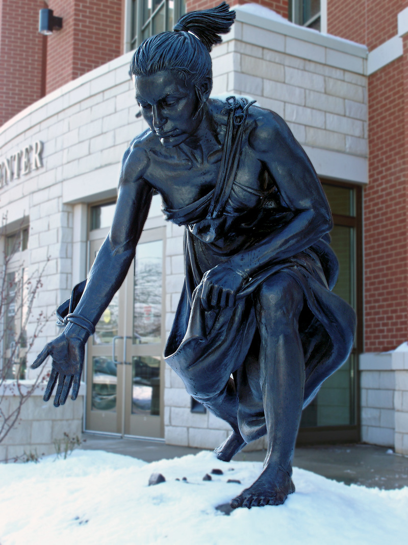 Oregon, IL: Agriculture, Mother Of Civilation sculpture by: David Seagraves