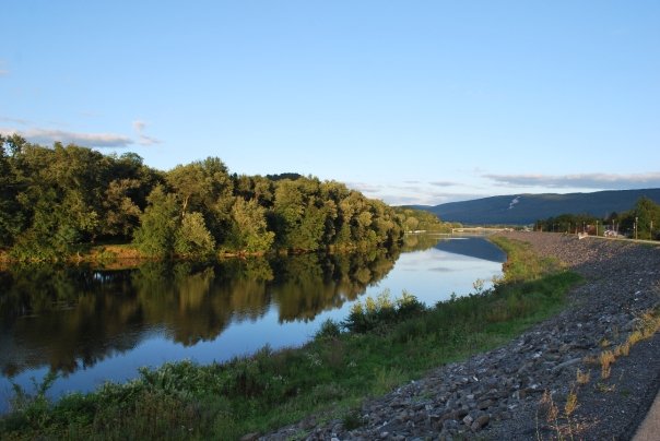 Lock Haven, PA: Beautiful Picture of the Susquehanna River in Lock Haven