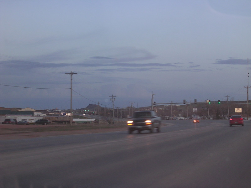 Gillette, WY: 59 Southbound in Gillette