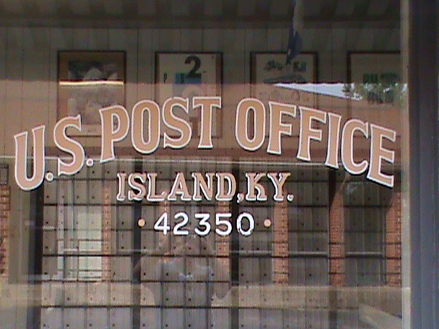 Island, KY: Island, Ky Post Office