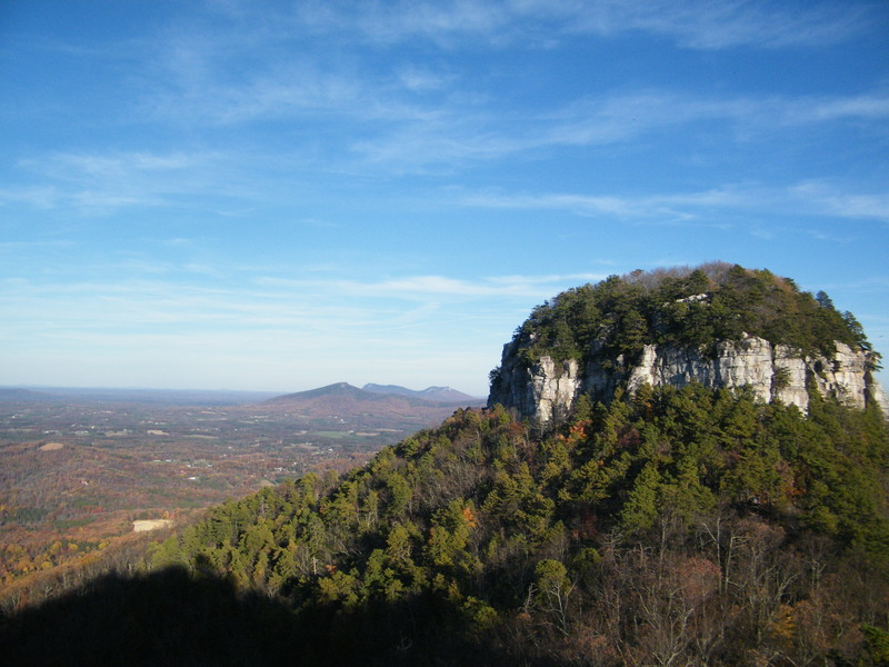 Pilot Mountain, NC: took this pic from the overlook.