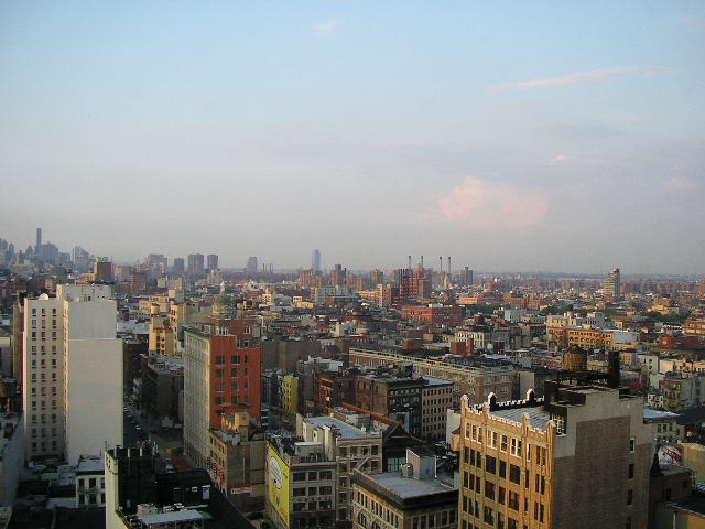 New York, NY: Arial View of Manhatten