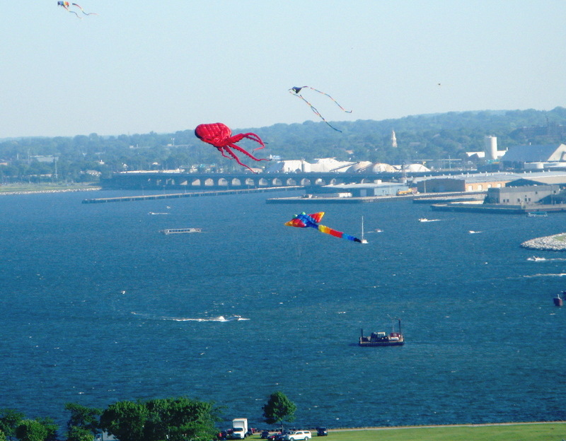 Milwaukee, WI: Kite Flying at Veterans Park