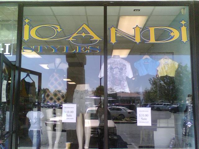 Palmdale, CA: icandi styles boutique on PALMDALE BLVD