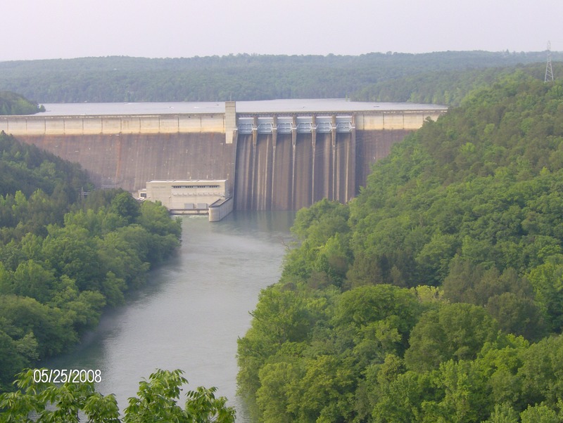 Heber Springs, AR view of the dam photo, picture, image (Arkansas) at