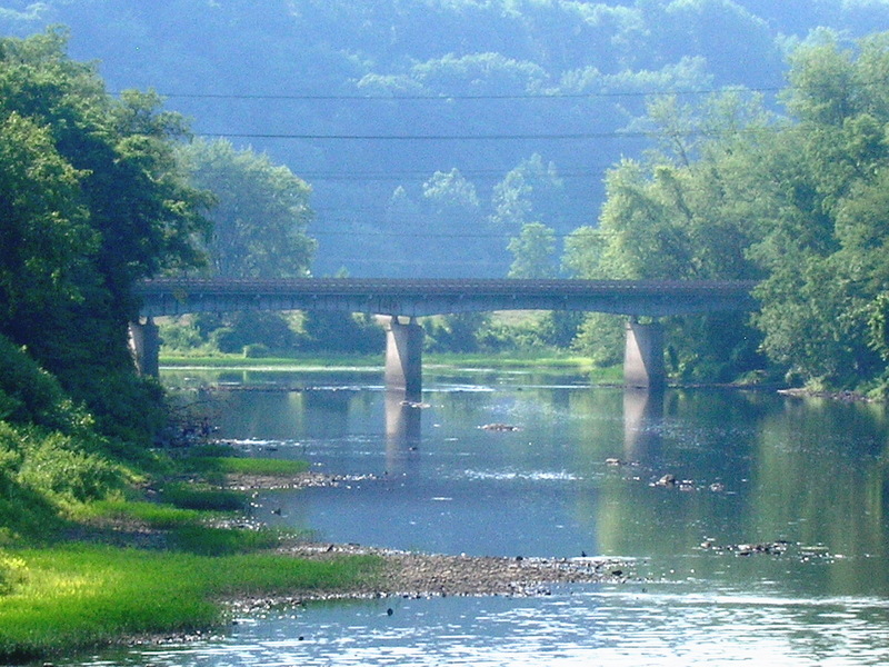 Tionesta, PA: View of Bridge