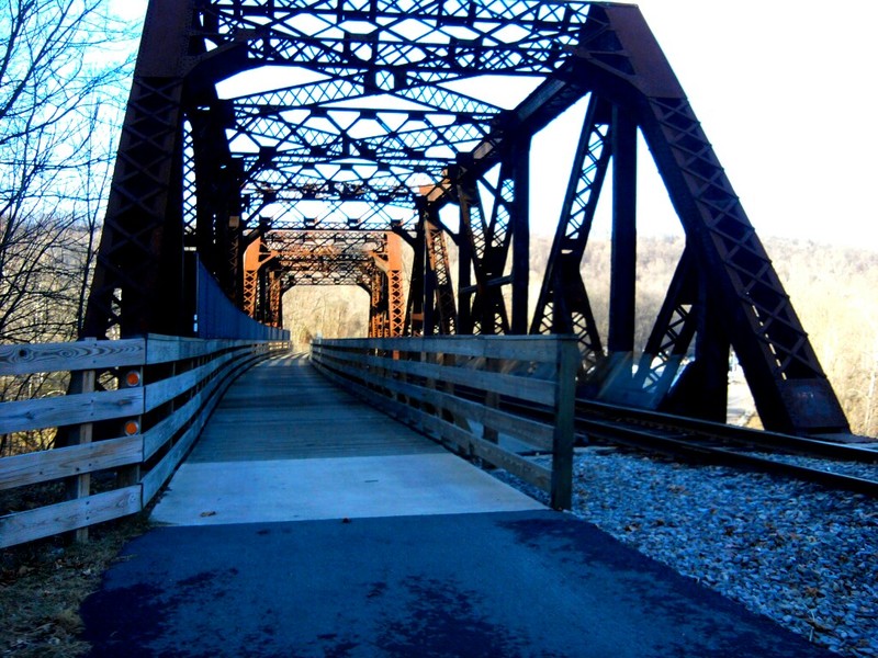 Cumberland, MD: Railroad Bridge at the Narrows