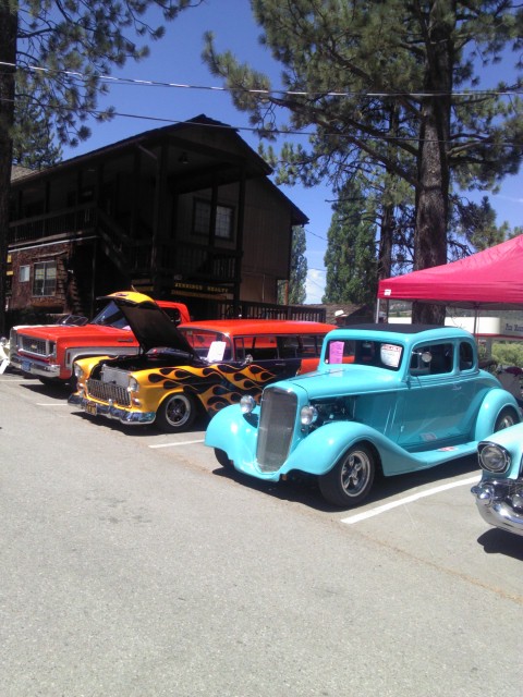 Pine Mountain Club, CA: Run to the pines car show, Pone Mountain Club.