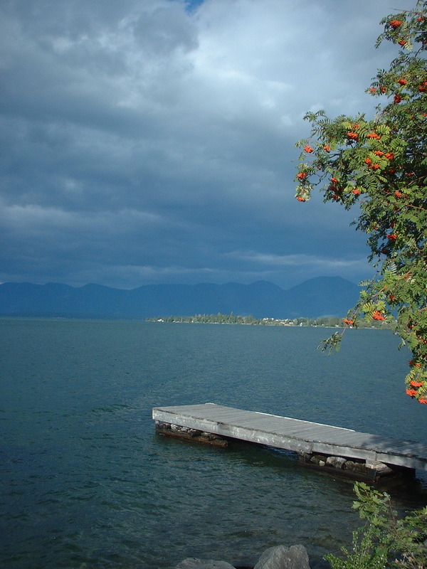 Polson, MT a simple scene taken downtown Polson photo, picture, image