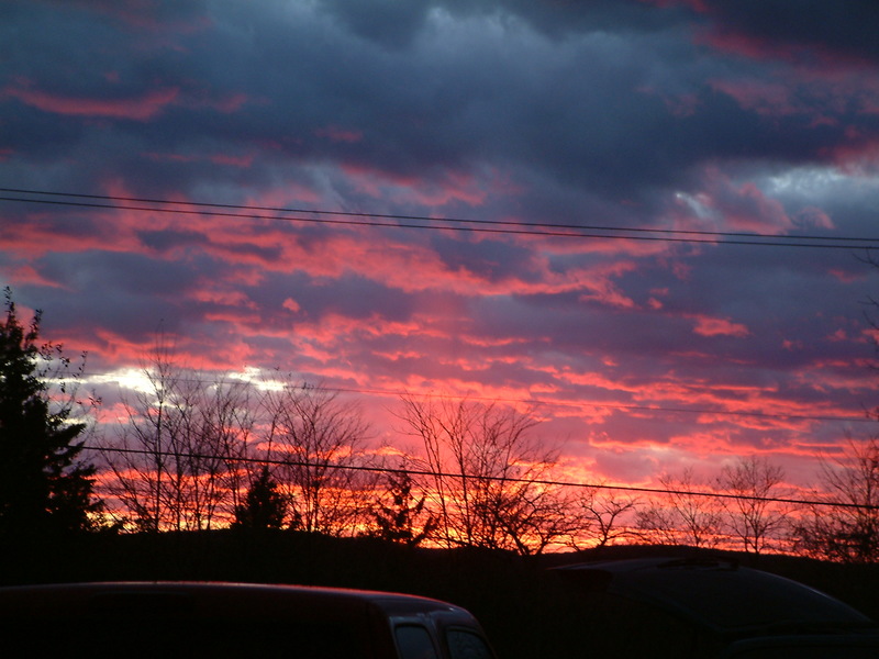 Binghamton, NY: Sunset on the South Mountain (southside Binghamton)