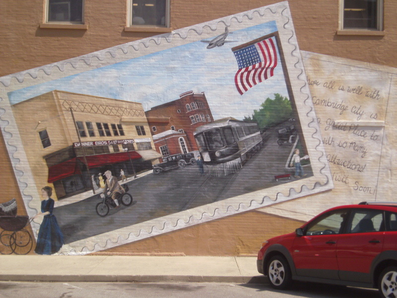 Cambridge City, IN Cambridge City Mural photo, picture, image