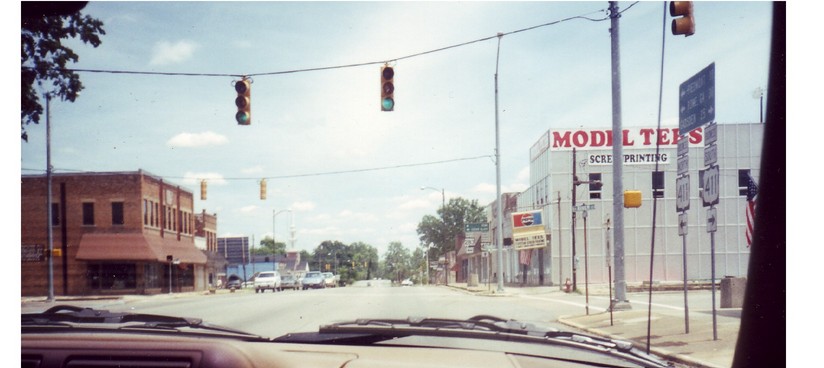 Centre, AL : main street in Centre #2