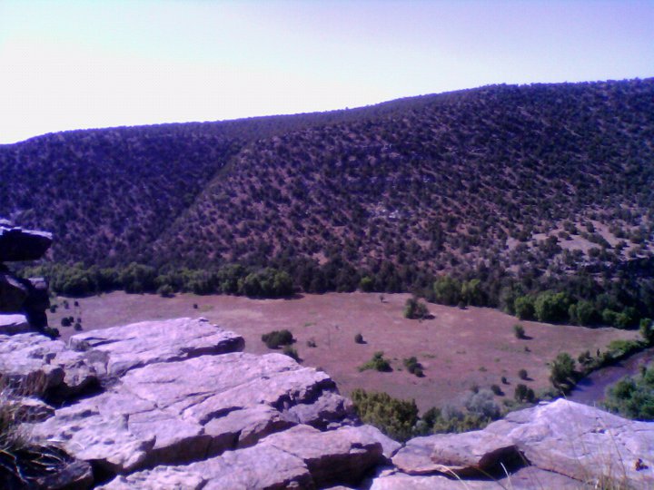 Villanueva, NM Picture from top of El Cerro trail in Villanueva State