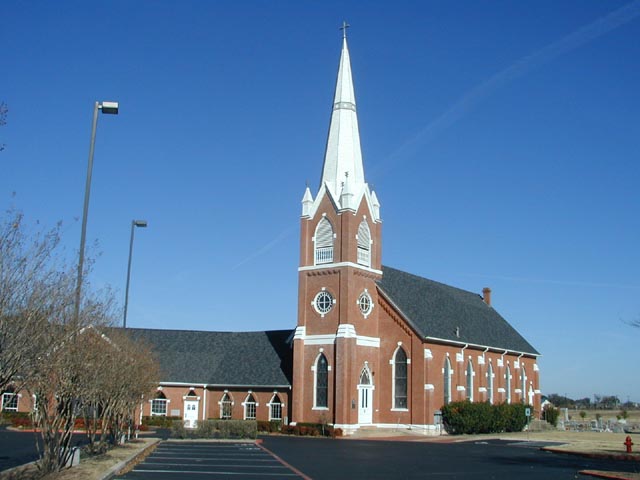 Round Rock, TX: Palm Valley Lutheran Church Built in 1894