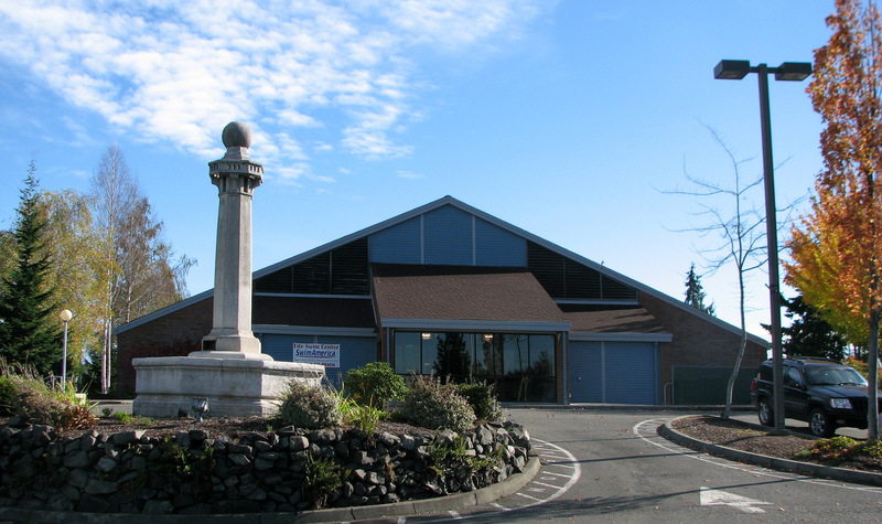 Fife, WA: Fife Swim Center in Fall