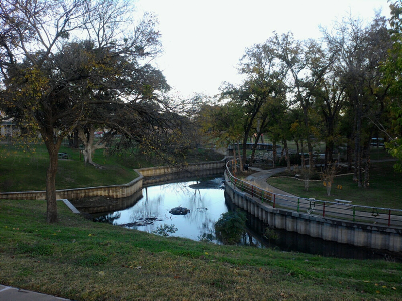 Granbury, TX: Granbury City Park, Thanksgiving 2011