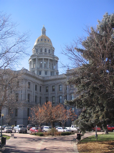 Denver, CO : state capital from east