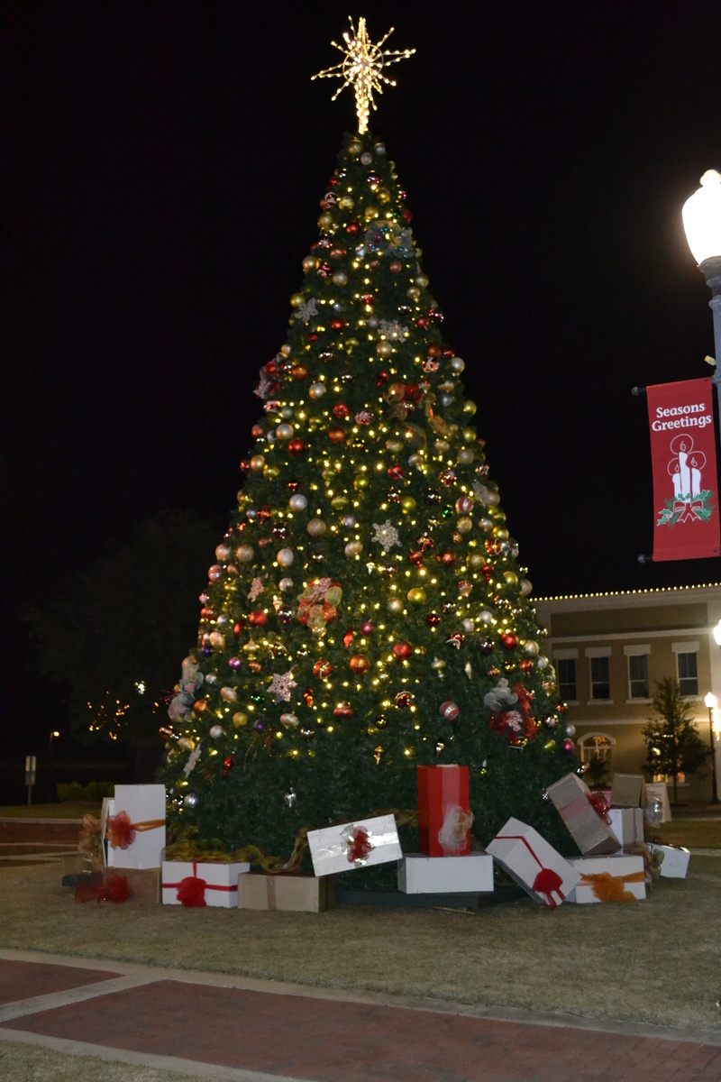 Andalusia, AL: Andalusia Square Christmas Tree