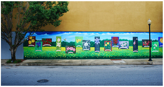 Palatka, FL: street mural