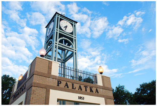 Palatka, FL: Millennium Clock Tower