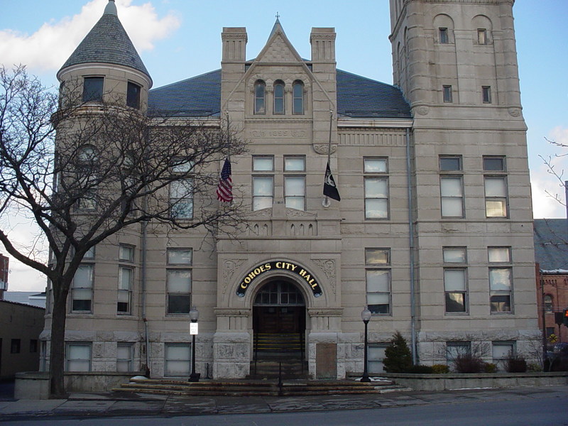 Cohoes, NY City Hall photo, picture, image (New York) at
