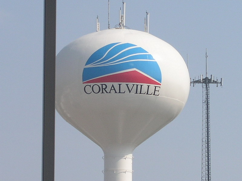 Coralville, IA: Local Water Tower