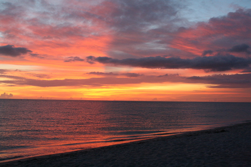 Sanibel Island, FL: Sunset on Sanibel Island
