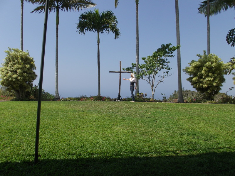 Holualoa, HI: The Church in Holualoa, overlooking Kailua-Kona, Aloha!