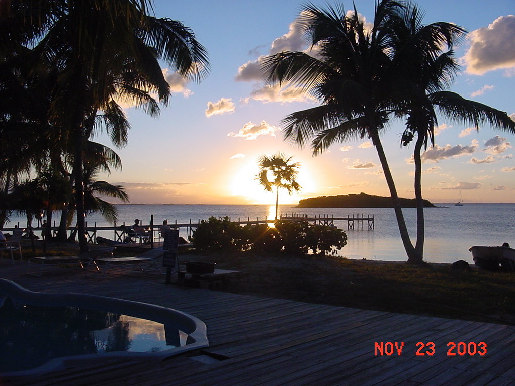 Portage Lakes, OH : sunset in the Abaco, Bahamas