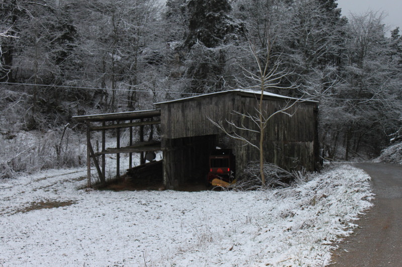Sneedville, TN Old barn on Line Rd. in Hancock County, TN photo
