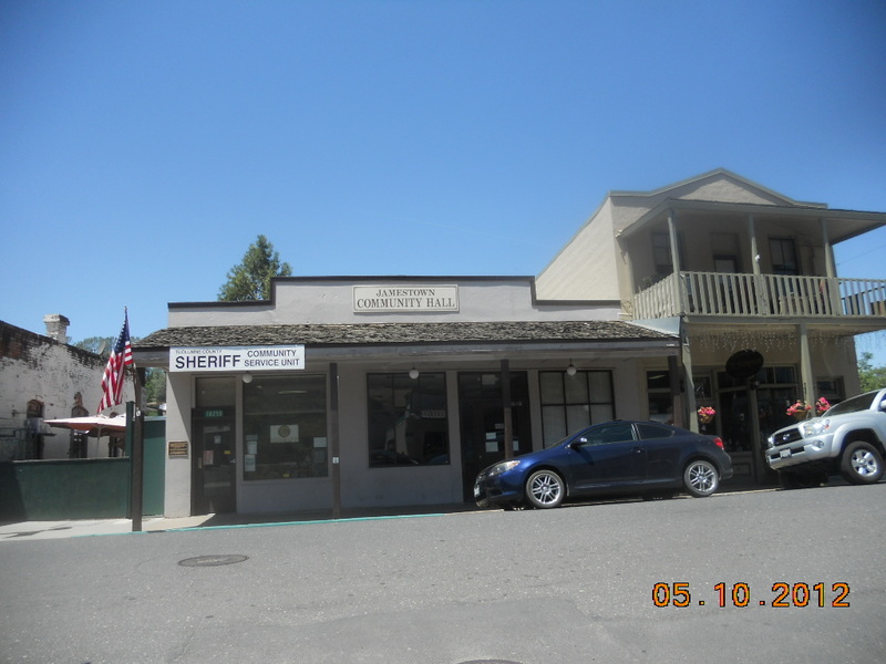 Jamestown, CA: Jamestown Community Hall, Main Street