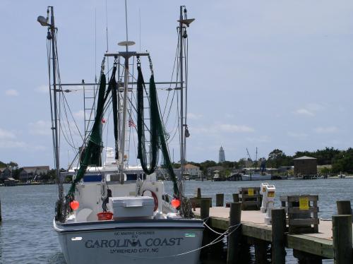 Ocracoke, NC : View from the Marina