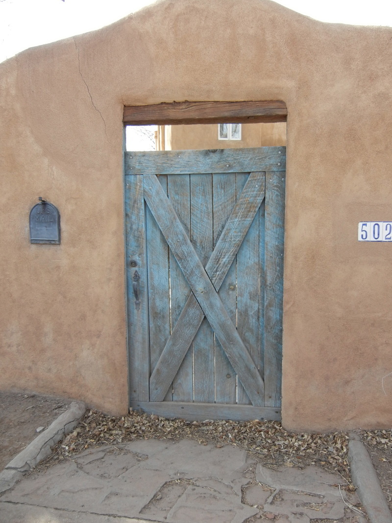 Santa Fe, NM: Santa Fe Blue Door