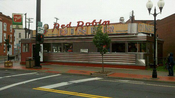 Johnson City, NY: Red Robin Diner on Main St. (otherwise known as the "dirty bird diner")