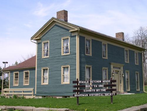 Boardman, OH : Oswald Detchon House