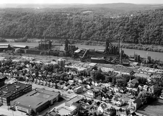 Monessen, PA: Aerial View