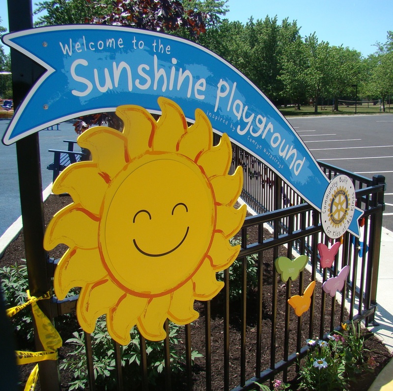 New Bremen, OH: Sunshine Playground - Only West Central Ohio Handicapped Accessible Playground