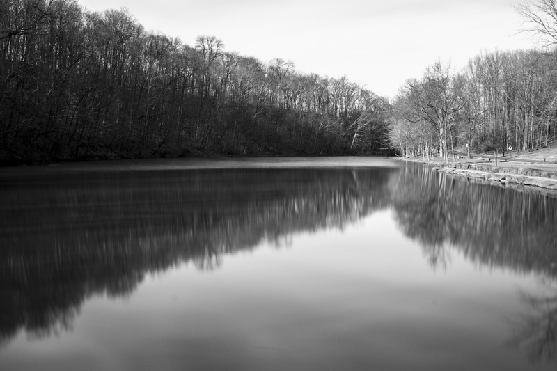 Sanatoga, PA: This photo is a long exposure of the water above the dam in sanatoga park