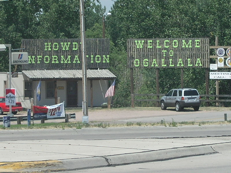 Ogallala Ne Welcome Sign Photo Picture Image Nebraska At City