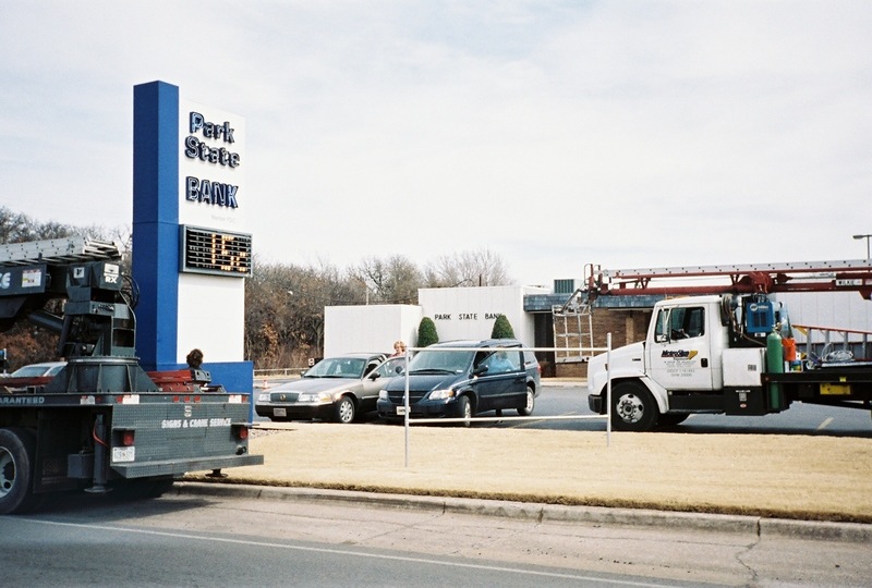 Nicoma Park, OK: Park State Bank "Last Day" before becoming Bank One , only to close later
