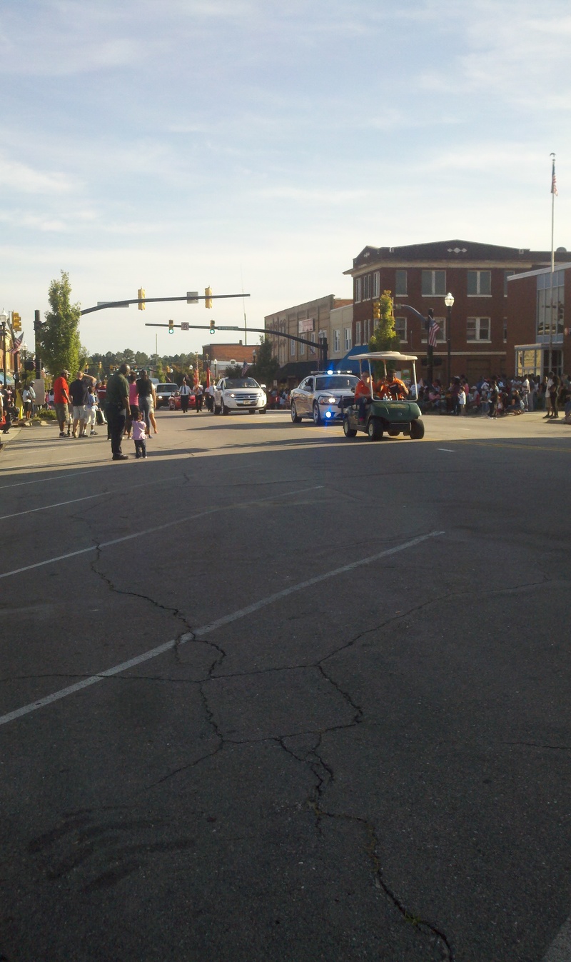 Raeford, NC Raeford parade on Main St 2012 photo, picture, image