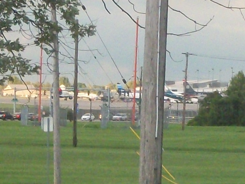 Cheektowaga, NY: Buffalo Niagara International air port from Broad st. south of Genesee st.