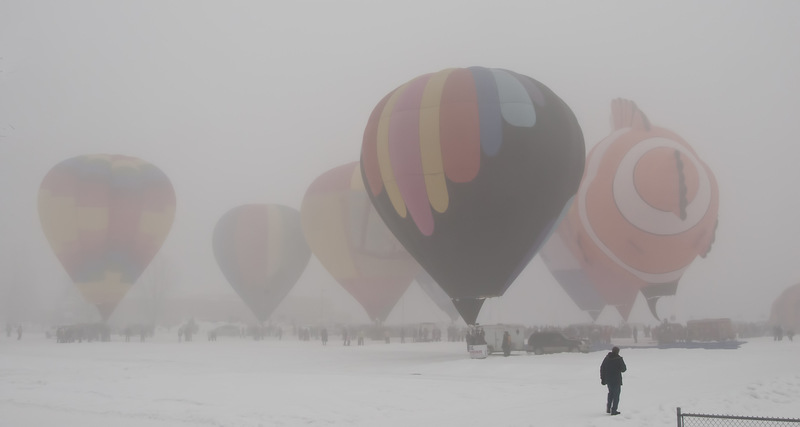 Hudson, WI: Taken at balloon launch (they didn't) 2011
