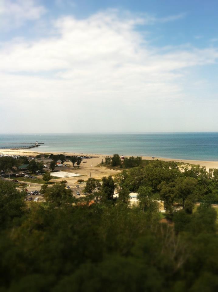 Michigan City, IN: Taken from the tower at the zoo
