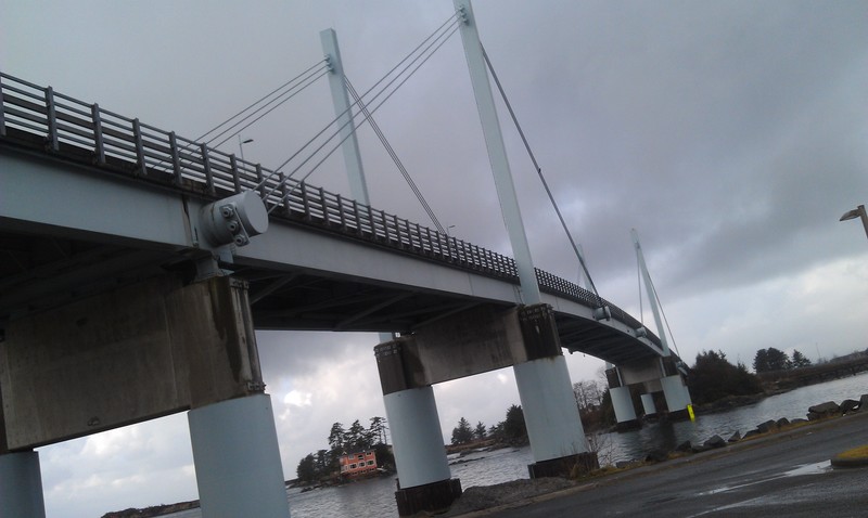 Sitka, AK: bridge to japonski island