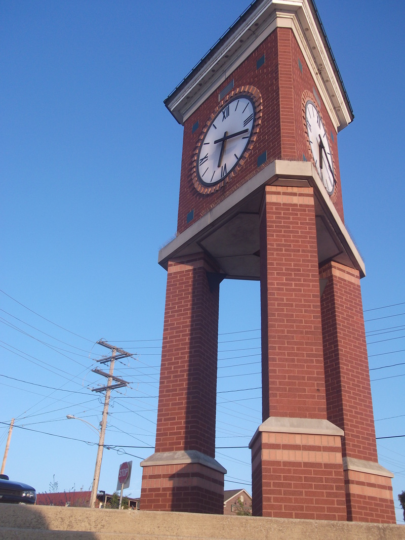 Hobart, IN: Clock Tower, on the lakefront