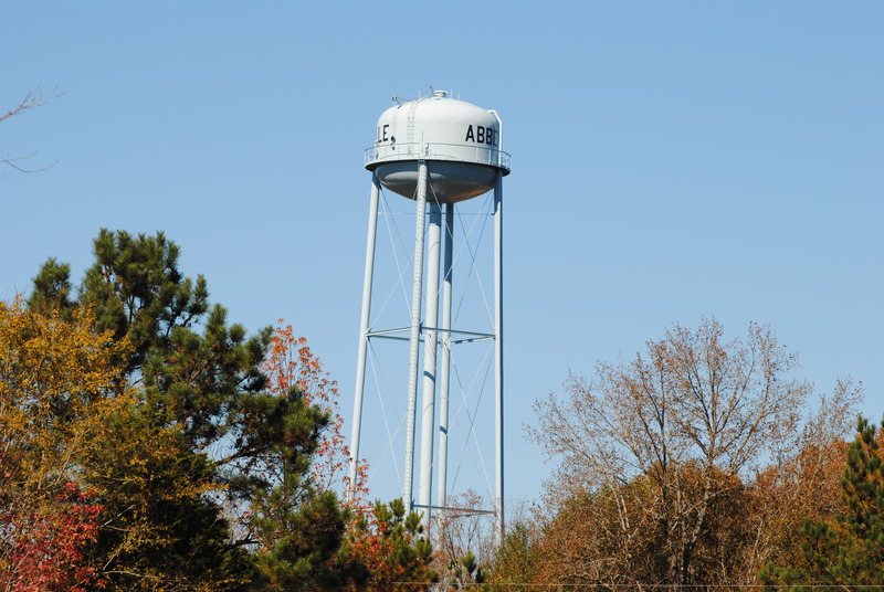 Abbeville, MS: Abbeville water tank
