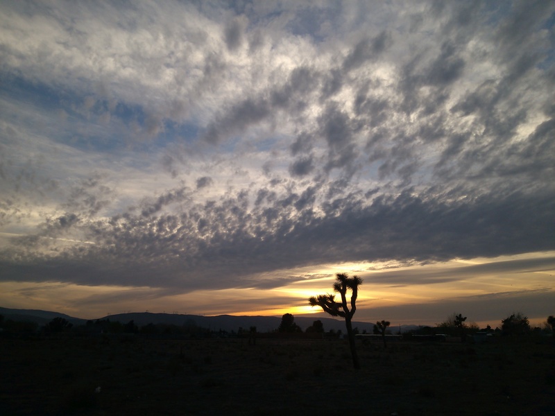 Boron, CA beautiful sunset in Boron photo, picture, image (California